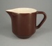 Cream jug - Colour glaze; Crown Lynn Potteries Limited; 1965-1972; 2008.1.1005