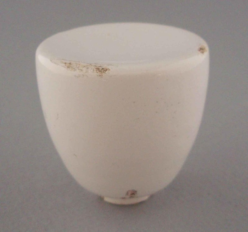 Door handle; Crown Lynn Technical Ceramics Limited; 1976-1989; 2008.1.675