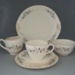 Bread and butter plate - floral; Crown Lynn Potteries Limited; 1958-1965; 2008.1.2053