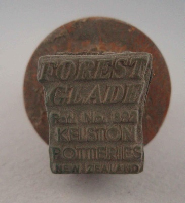 Backstamp - Forest Glade; Crown Lynn Potteries Limited; 1965-1975; 2008.1.2165