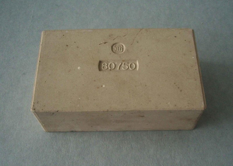 Ceramic block; Unknown; 1950-1989; 2010.1.152 Ceramic block; Unknown; 1950-1989; 2010.1.152