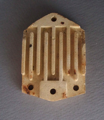 Electrical insulator; Crown Lynn Technical Ceramics Limited; 1940-1970; 2010.1.18