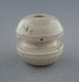 Bobbin insulator; Crown Lynn Technical Ceramics Limited; 1930-1965; 2009.1.1300