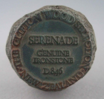Backstamp - Serenade; Crown Lynn Potteries Limited; 1980-1989; 2008.1.2071
