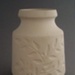 Leaf spray vase - bisque; Titian Potteries (1965) Limited; 1965-1979; 2009.1.90