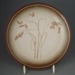 Bread and butter plate - Winter wheat pattern; Crown Lynn Potteries Limited; 1980-1983; 2008.1.782