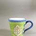 Mug - Palm Lime; Studio Ceramics NZ Ltd; 1999; 2017.1.105