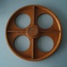 Wooden patterns; Unknown; 1940-1970; 2010.1.78.1-4