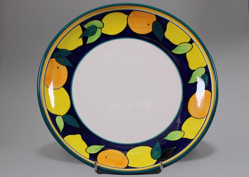 Platter - Citrus; Studio Ceramics NZ Ltd; 2017.1.250