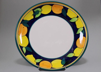 Platter - Citrus; Studio Ceramics NZ Ltd; 2017.1.250