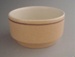 Sugar bowl - banded; Crown Lynn Potteries Limited; 1973-1989; 2009.1.888