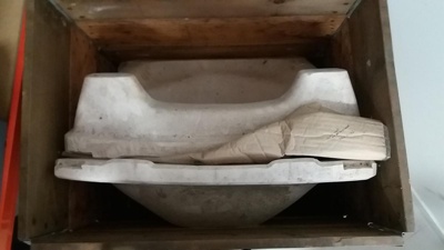 Hand basin mould; 2015.1.146