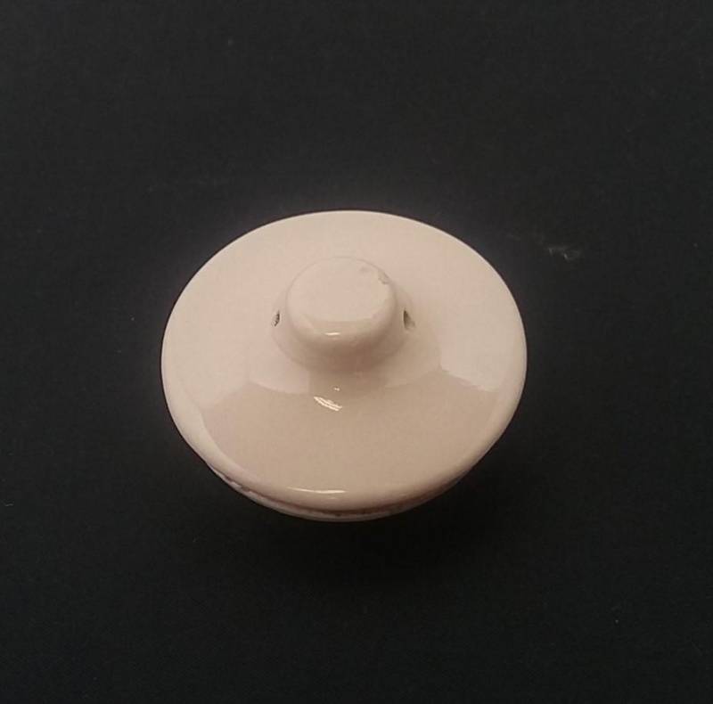 Ceramic plug; Crown Lynn Technical Ceramics Limited; 1964-1989; 2015.33.5