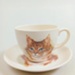 Cup and Saucer - Roydon Tiny Tots; Crown Lynn Potteries Limited; 1960s; 2016.48.35