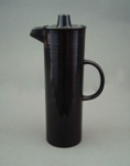 Coffee pot and lid; Luke Adams Pottery Limited; 1969-1975; 2008.1.262.1-2