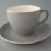 Coffee cup - Capri pattern; Crown Lynn Potteries Limited; 1960-1970; 2008.1.1088