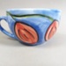 Cup - Tamarillo pattern; Studio Ceramics NZ Ltd; 1995-2005; 2017.1.111