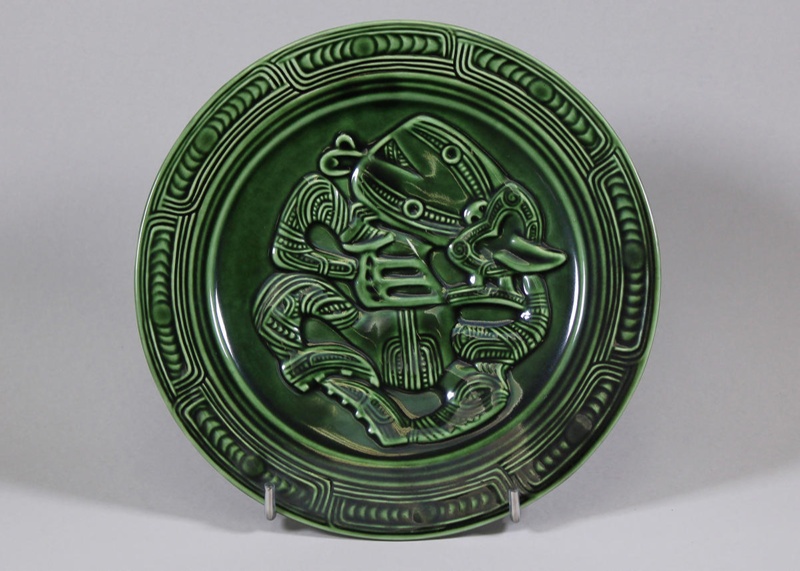 Plate; Studio Ceramics NZ Ltd; 1991-2017; 2017.1.146