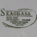 Lunch plate - Seagrass pattern; Crown Lynn Potteries Limited; 1965-1975; 2016.48.4