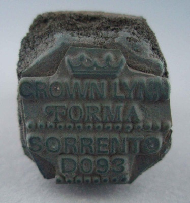 Backstamp - Sorrento; Crown Lynn Potteries Limited; 1975-1985; 2008.1.2105