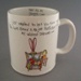 Mug - slogan; Titian Potteries (1965) Limited; 1980-1985; 2009.1.14