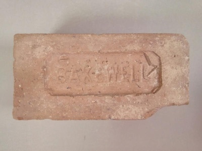 Brick; Bakewell Pottery; 1884-1955; 2016.44.107