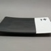 Sushi plate - Yin and Yang pattern; Studio Ceramics NZ Ltd; 1999-2001; 2017.1.22
