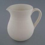 Jug - bisque; Crown Lynn Potteries Limited; 1978-1985; 2009.1.385