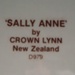Child's bread and butter plate - Sally Anne pattern; Crown Lynn Potteries Limited; 1982-1988; 2008.1.1560