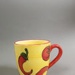 Mug - Chilli pattern; Studio Ceramics NZ Ltd; 2001-2002; 2017.1.91
