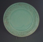 Bread and butter plate - Paris pattern; Amalgamated Brick and Pipe Company Limited; 1943-1950; 2008.1.2612