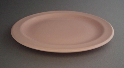 Bread and butter plate; Crown Lynn Potteries Limited; 1980-1989; 2008.1.2762