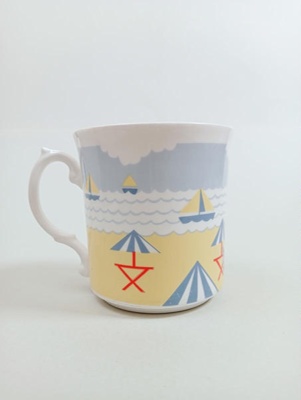 Mug - Royal Grafton; Crown Lynn Potteries Limited; 1980s; 2016.48.92