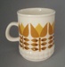 Mug - floral; Titian Potteries (1965) Limited; 1971-1980; 2008.1.846