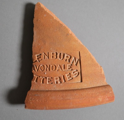Shard - Glenburn Avondale Potteries; Glenburn Fireclay and Pottery Company Limited; 2015.1.181