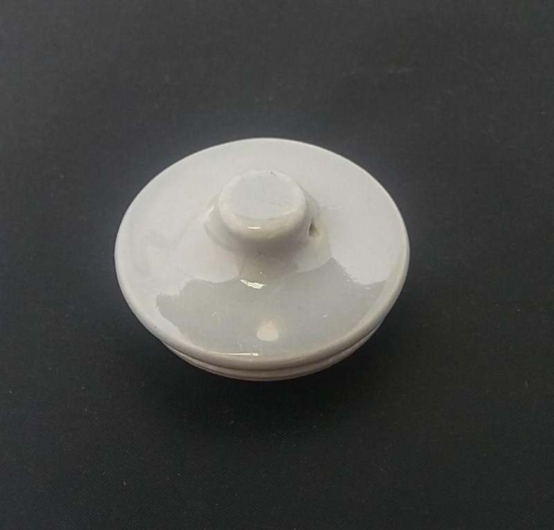 Ceramic Plug; Crown Lynn Technical Ceramics Limited; 1964-1989; 2015.33.6