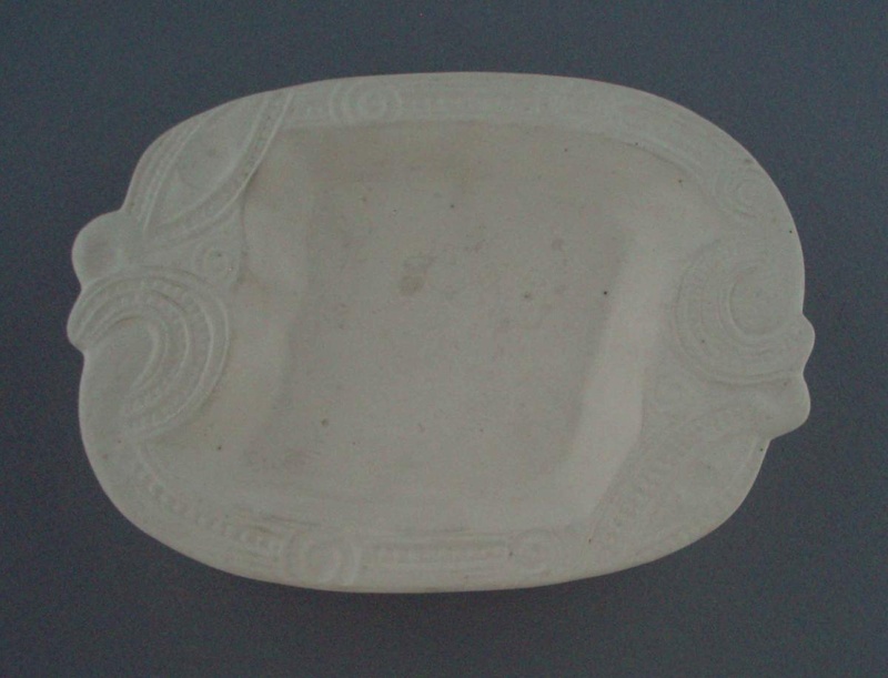 Ashtray - bisque; Crown Lynn Potteries Limited; 1980-1989; 2008.1.2672