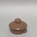 Brown teapot with Crown Lynn for Barbara's backstamp; Crown Lynn Potteries Limited; 1984?; 2016.48.95