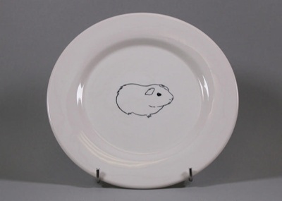 Dinner plate; Studio Ceramics NZ Ltd; 2017.1.230