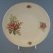 Cake plate - floral; Crown Lynn Potteries Limited; 1948-1955; 2009.1.1108