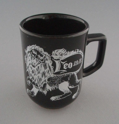 Mug - Leo; Titian Potteries (1965) Limited; 1978-1985; 2009.1.596
