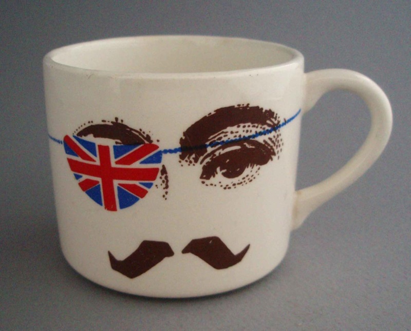 Cup - Captain Sharples pattern; Crown Lynn Potteries Limited; 1969-1975; 2008.1.2401