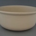 Casserole and lid - bisque; Crown Lynn Potteries Limited; 1976-1989; 2009.1.761.1-2