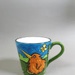 Mug - Nightime Kiwi pattern; Studio Ceramics NZ Ltd; 2006-2008; 2017.1.71