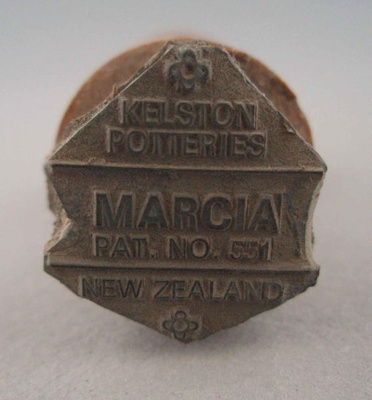Backstamp - Marcia; Crown Lynn Potteries Limited; 1970-1975; 2008.1.2158