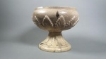 Ornamental garden vase; Amalgamated Brick and Pipe Company Limited; 1929-1950s; 2016.22.6.1-2