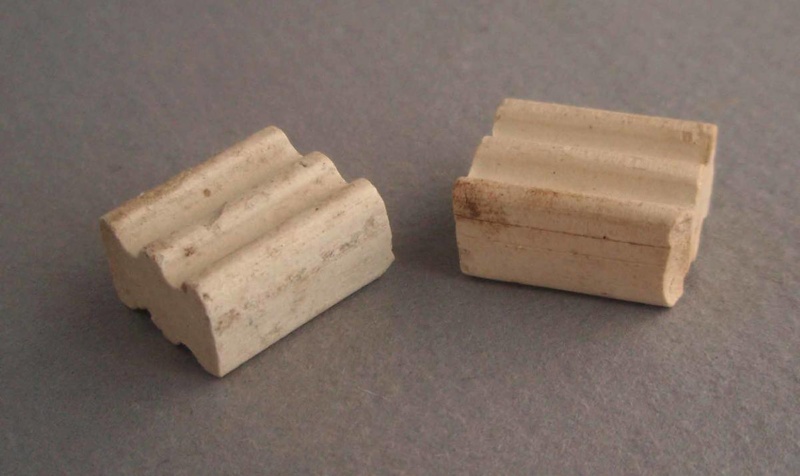Two electrical fixtures; Crown Lynn Technical Ceramics Limited; 1940-1975; 2009.1.1773.1-2