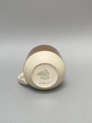 Cup and Saucer - Four Seasons; Crown Lynn Potteries Limited; 1967-1989; 2016.48.13
