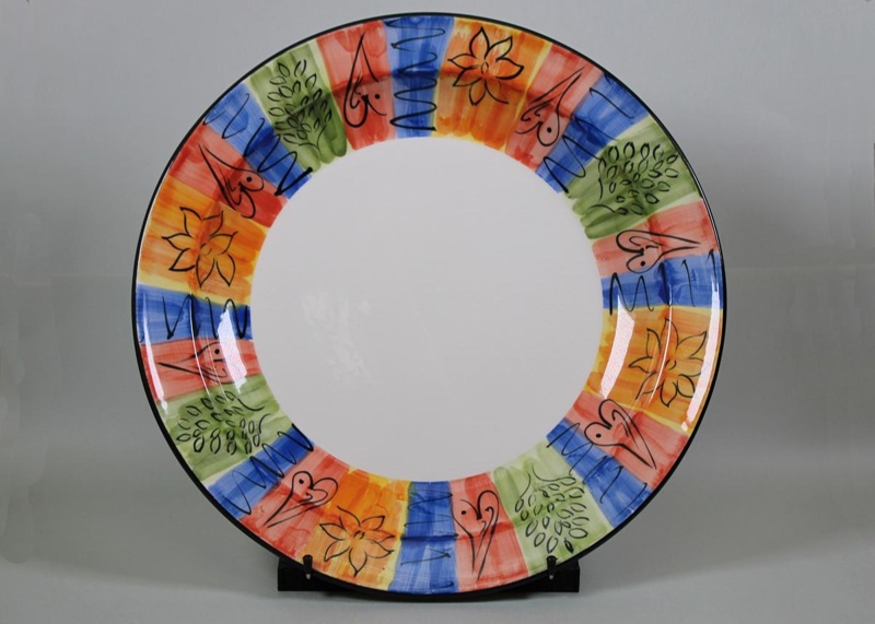 Platter; Studio Ceramics NZ Ltd; 2017.1.217