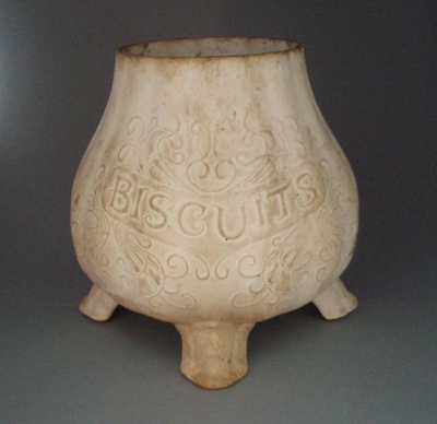 Biscuit jar - bisque; Titian Potteries (1965) Limited; 1978-1988; 2008.1.587